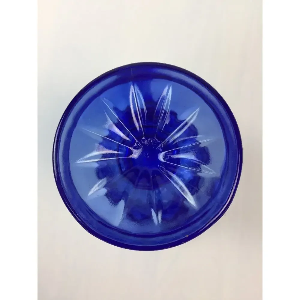 Avon Cobalt Blue Glass Mt. Vernon Pitcher